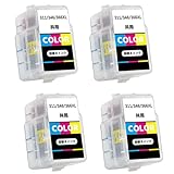 BC-311/BC-346/BC-366共通(C/M/Y 3色カラー)【4本セット】キャノン用 詰め替えインク 大容量 補充用 対応機種：MP493/MP490/MP480/MP280/MP270/MX420/MX350/iP2700/TS3130S/TS3130/TS203/TR4530/TS3330/TS3530