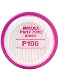 Moldex M7940 7000 and 9000 Series P100 Particulate Filter Disk (2 per Bag) by Moldex