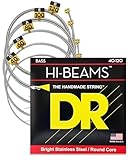 DR Hi-Beam Stainless Steel 5-String Bass Strings40-120