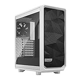 Fractal Design Meshify 2 Compact White TG ミドルタワーPCケース メッシュデザイン採用 強化ガラス(クリア)モデル FD-C-MES2C-05 CS7764