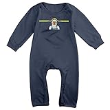 ファッション ベビー オールポスターズのキッド カディ 半袖ロンパース 100%綿 Navy Size 12 Months
