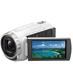 Amazon | SONY ビデオカメラHDR-CX675 32GB 光学30倍 ホワイト