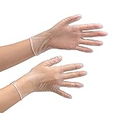 ミドリ安全 塩化ビニール製 ディスポ手袋 粉付き ベルテプラテ843 LL 100枚入
