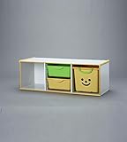 緊急/避難 ガードモール付きで 子供がぶつかっても安心 便利アイテム ライフ 子供/キッズコンセプト子供/キッズCBボックス引出しセット ホワイト/ペール...