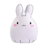 Lovely刺繍Cuddly Ins北欧スタイルCartoon Cute Stuffed Animals 3d Plush LumbarソフトHugging図Bolsterベッドクッション保育園ホーム
