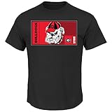 NCAA University of GeorgiaメンズAerial Assault Tee XL ブラック