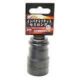 椿モデル インパクトソケット セミロングタイプ 差込角12.7mm 12角 27mm PSS-27-12K
