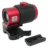 [AERITH BLACK] G43 タイプ マグニファイア リアル刻印 レプリカ レッド EXPS G33 STSマウント 3倍 Magnifire ブースター スコープ G43 (レッド RD)