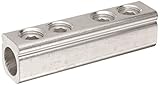 Morris Products 90618 4 Screw Splicer/Reducer, Aluminum, 350 AWG, 350mcm - 6 Wire Range [並行輸入品]
