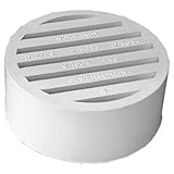 Genova Products 4in. Styrene Hub Fit Floor Strainer S49240