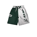 NFLニューヨークJets Boy 's Licensedボードショーツ 10/12 ホワイト