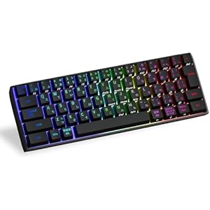 KIMOCA メカニカルキーボード 日本語配列 キーボード 機械式 