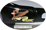 エッジDakura安全メガネwith煙レンズとサポートYour Troopsロゴ