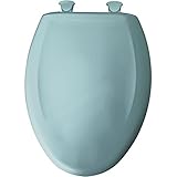 Bemia|#Bemis 1200SLOWT 074 Slow Close Sta-Tite Elongated Closed Front Toilet Seat, [並行輸入品]