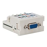 Leviton 41295-vpg 1ユニット高Mos VGA Enhancedビデオコネクタ 41295-VPT 1