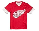 Detroit Red Wings NHLメンズHat Trick Tシャツby Wright & Ditson S