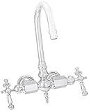 Barclay Leg Tub Filler with Gooseneck Spout [並行輸入品]