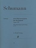 シューマン: 子供のための3つのピアノ・ソナタ Op.118/原典版/ヘンレ社/ピアノ・ソロ