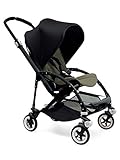 Bugaboo Bee 3 Black Frame Stroller With Dark Khaki Seat (Black) by Bugaboo