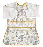 ENFANTお食事エプロン ロング ツーウェイ ZOOイエロー