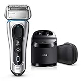 【除菌洗浄器付き】 ブラウン シリーズ8 メンズ電気シェーバー 5カットシステム 洗浄器付 水洗い/お風呂剃り可 8370cc-V