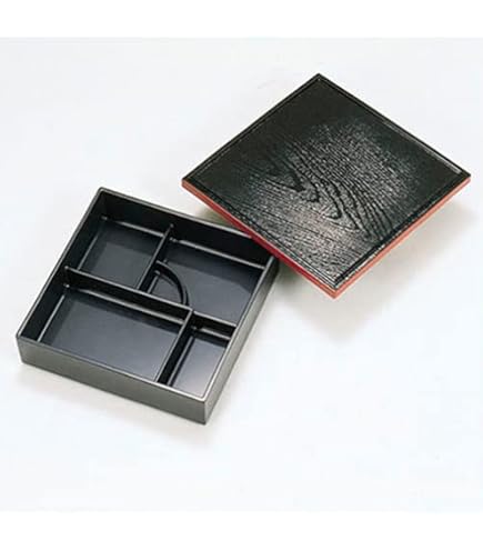 Amazon | トータル通販 等持松華堂 4つ仕切付 耐熱ABS 300-15222(Z225