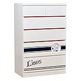 アルファタカバ 埼玉西武ライオンズ承認 ライオンズチェスト 75cm幅5段ハイタイプ