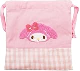 ナカジマコーポレーション ギンガム サガラ 巾着 マイメロディ 189097-23