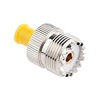 Lovoski SMAメスプラグ―UHF メス SO239 ジャック　アダプタ　コネクタ