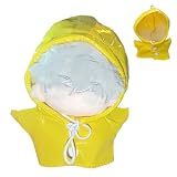 ぬいぐるみ用レインコート　10cm用　イエロー [並行輸入品]