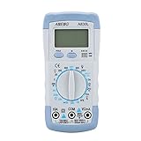KKmoon MTQ 111 ミニ 31/2 デジタルマルチメータ DMM電圧計電流計抵抗計 hFEテスター データホールド機能/LCDバックライト/1.5Vバッテリテスト/ダイオード/持続テスト