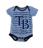 マジェスティックTampa Bay Rays幼児サイズ0 – 3 Months Onesie /ボディスーツ – グレークリーパー