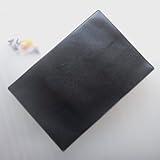 使い勝手のいい【神戸御影ムーンデザイン 母子手帳カバー 】(金具なしタイプ) (0537 皮革調ブラック)