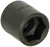 Martin 4632 Forged Alloy Steel 1 Type III Opening 1/2 Power Impact Square Drive Socket 6 Points Stan