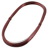 uxcell エナメル線　銅線　はんだダイレクト　1mm線径　 20Mロング