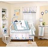Happy Animals 4 Piece Baby Crib Bedding Set by Petit Tresor by Cocalo