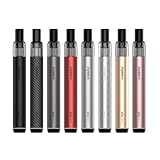 電子タバコJoy-etech2024 eGo Slim Podスターターキット ペン形 ポッド型 ベイプ ジョイテック スリム 800mAH内蔵 小型 水蒸気タバコ でんしたばこ コンパクト 充電式KIT ニコチンなし 正規品 (シルバーウェーブ)