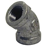 PANNEXT FITTINGS G-L4505 Galvanized 45 Degree Equal Elbow by PANNEXT FITTINGS