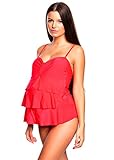 魅力的な女性のマタニティ妊娠タンキニ、2ピース1077s-f4681 US サイズ: M