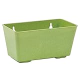 花ごころ ガーデニング用品・資材 ECOカラープランターSQ ライトグリーン 63564