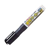 シンワ測定 工事用 油性マーカー 中字 角芯 黒 78430