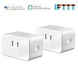 ｍeross スマートプラグ WiFi スマートコンセント 遠隔操作 Amazon Alexa（Echo, Echo Dot）/Google Home/IFTTT対応 音声コントロール可能 ハブ不要 