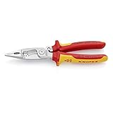 KNIPEX(クニペックス)  1396-200 絶縁エレクトロプライヤー(スプリング付) 1396200
