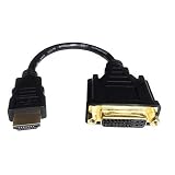 Anbear HDMI - DVIケーブル 双方向アダプター 4K DVI - HDMIコンバーター (1パック)