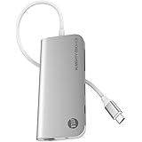 TUNEWEAR ALMIGHTY DOCK C3 マルチUSB-Cハブ Ethernet HDMI 4K PD対応 シルバー TUN-OT-000056