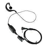 WOSIIKSLL 2.5mm トランシーバー イヤーフック イヤホン ヘッドホン ポータブル イヤホン マイク付き HYT TC310/TC320/TC1688用
