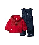 (コロンビア) Columbia キッズセットアップ Double Flake Set (Infant) Mountain Red/Beet/Collegiate Navy 18-24 Months 