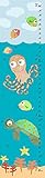 Green Leaf Art Growth Chart, Sea Animals II [並行輸入品]