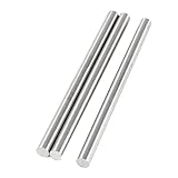 uxcell 旋盤バー 旋盤バイト　旋盤ドリル　旋盤棒　HSS　シルバートーン　6mm 　100mm　60g　3個入り