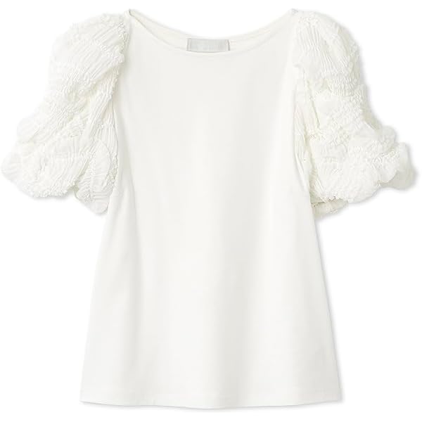 Amazon | [セルフォード] ベルスリーブペプラムニットプルオーバー